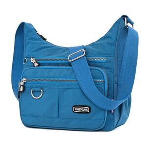 3773 Crossbody Bag Multi Pocket Shoulder Handbags Purse Waterproof Nylon